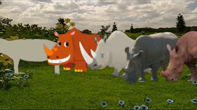 Teletubbies Magical Event: White Rhinoceros Parade (My Version) (A Request For Jesus Ferbal)