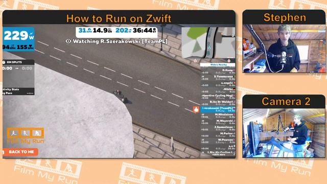 How to Run on Zwift | Camera Angles