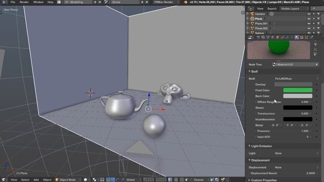 Using Pixar's RenderMan in Blender