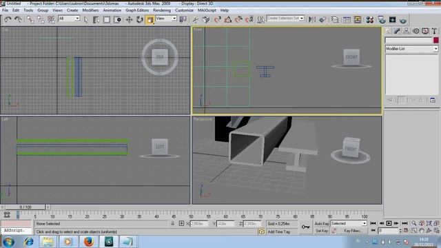 Modeling Tutorial 3D Max "UVW Mapping"