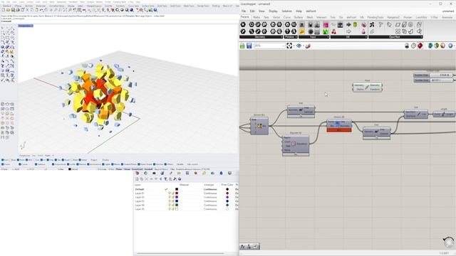 Gradient Curve Attractor Fracture Preview Gradient Grasshopper Rhino Free Script Download Available