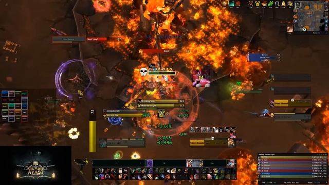 Avast vs Blast Furnace Mythic, Combat Rogue POV