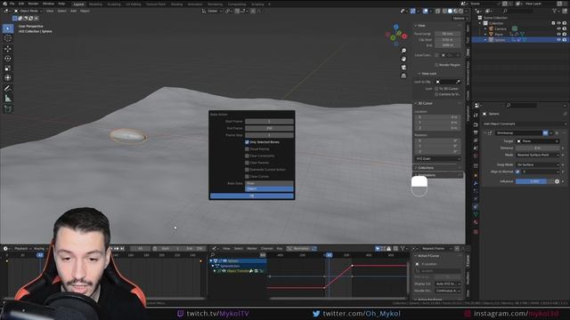 FAIRE FLOTTER UN OBJET SUR UN OCEAN | Blender 3.3 [TUTO FR]