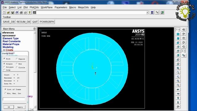 Lesson 3: Design and meshing for electric motor by ANSYS APDL