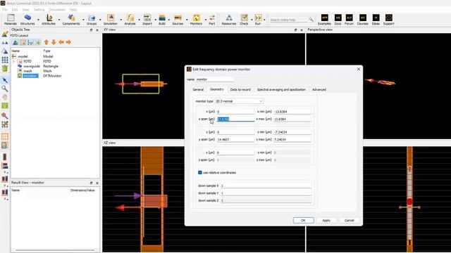 Building and Simulating Waveguides in FDTD — Lesson 2