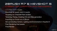 Character Creation with ZBrush r7 and rendering in Keyshot 5 - learn 3D & Animation