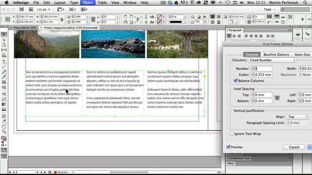 Improve Your Layouts by Working With Columns in Adobe InDesign