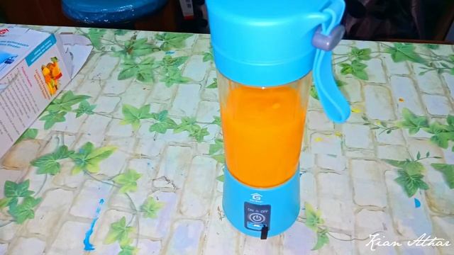 REVIEW LENGKAP PORTABLE BLENDER GM BEAR + CARA PENGGUNAAN