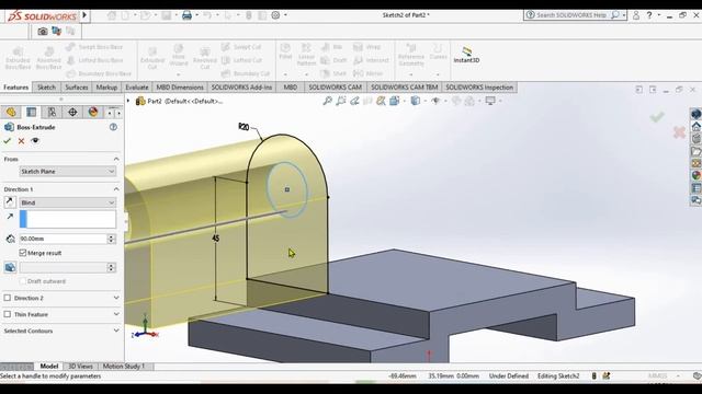 Solidworks Tutorial #6 #SolidworksTutorial #RidzBOB