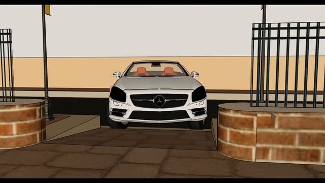 SKETCHUP - ANIMATION CAR