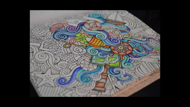 Avast ye coloring time lapse