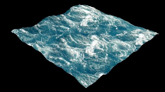 Element 3D After Effects Sea Ocean Animated 3D Model