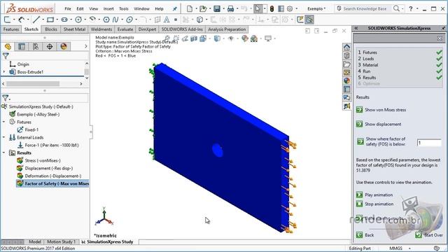 Getting to know the Course | SolidWorks 2017 SimulationXpress