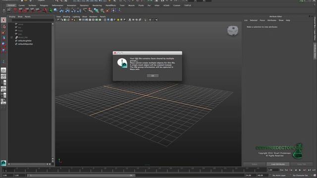 Maya 2014 Convert Sketchup Models To Use in Maya