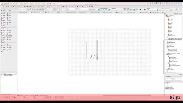 Metrica BIM Demo - 12 Story Building Workflow - Archicad