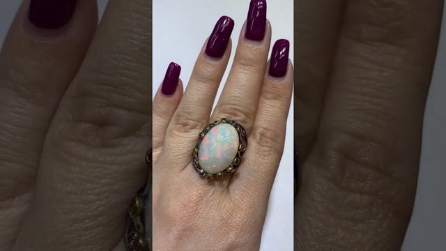 Скидки! Авторские кольца с опалами.
