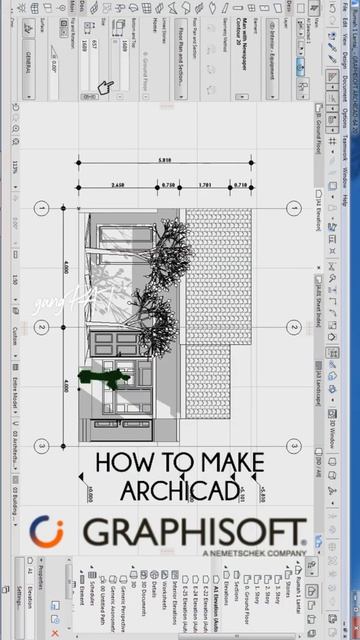 How to make archicad, Subscribe gangPAT studio #archicad #model  #graphisoft #shorts #architecture