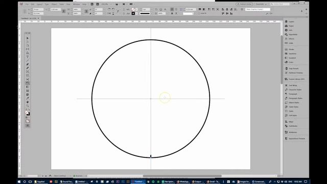 Draw a clock fast with InDesign 2018 (advanced rotate tool tips)