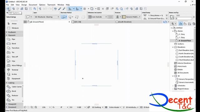 ArchiCAD 24 new features: How to set for starting MEP in ArchiCAD 24 / ArchiCAD tutorial