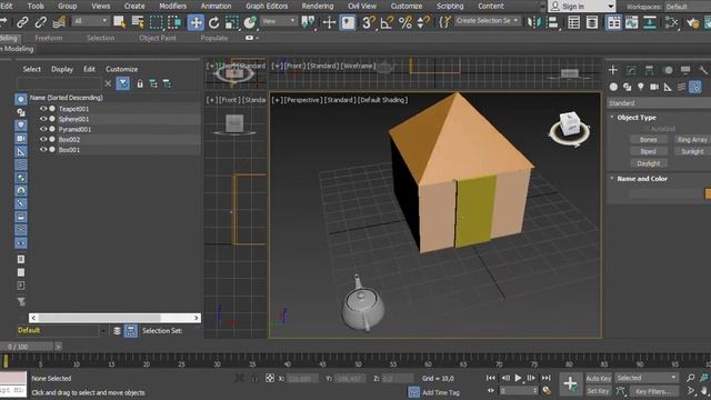 3ds Max 2018 | 13.1.2020 | Home v. 1.0.1