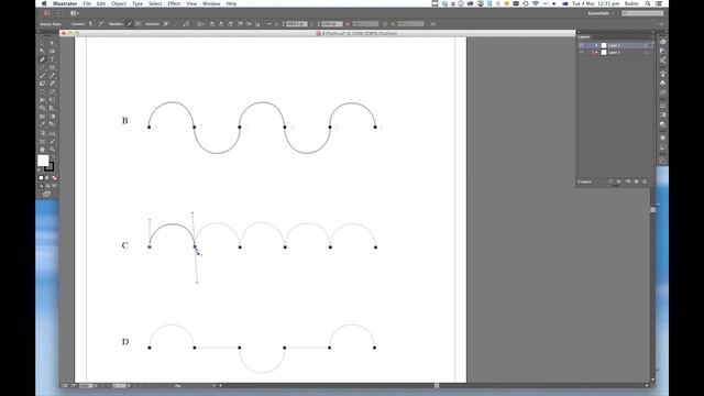 Using the pen tool in Adobe Illustrator, Photoshop and InDesign