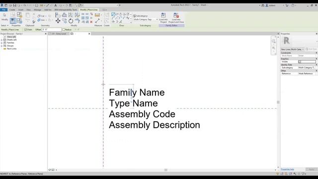 Revit 2022 Custom Multi-Category Tag 4K