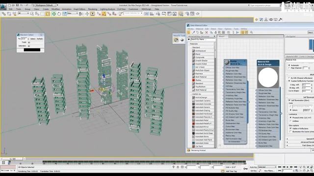 Tutorial - Using forces with MassFX in 3ds Max 2013 (2/2)