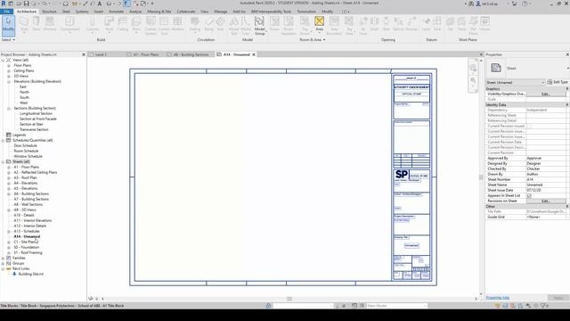 How to Add Drawing Sheets in Revit