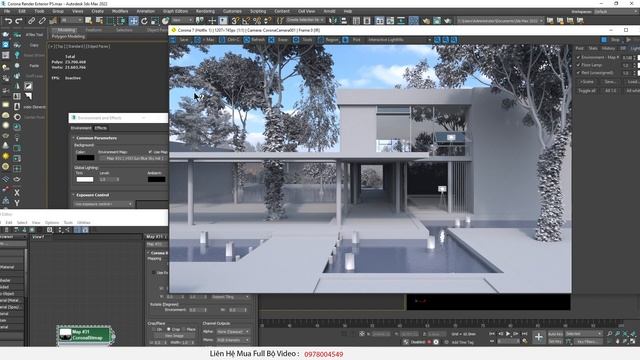 ♛ Hướng Dẫn Cách Sử Dụng HDRI Trong 3Ds Max - Corona Render - Vray .P5