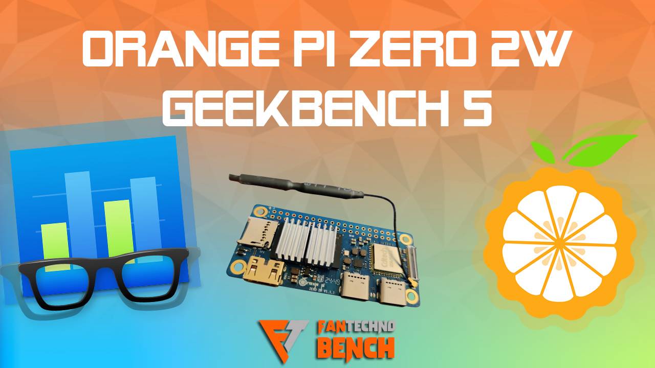 Тестирование одноплатного ПК Orange Pi Zero 2W в Geekbench 5 - Бенчмарк