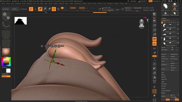 Sculpting full 3D Character for 3D printing in ZBrush Timelapse - Eeyore