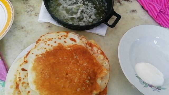 Маслены блины дымятся