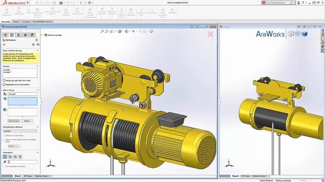 SOLIDWORKS 2019: Ensamblajes, Defeature