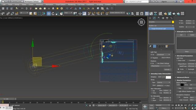 Vray Sun & Standard direct light