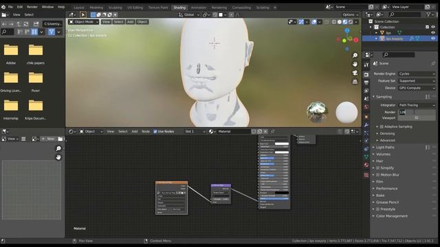 Retopology Workflow and Normal Maps | Blender 2.91 Tutorial