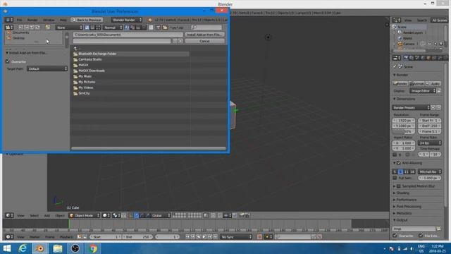 Blender Screencast (blender 2.79+)