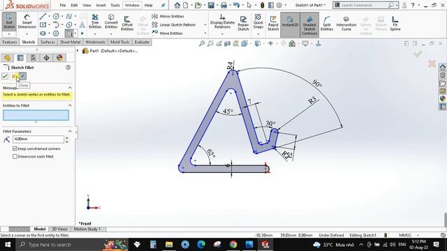 SOLIDWORKS Bài Tập 3D 32