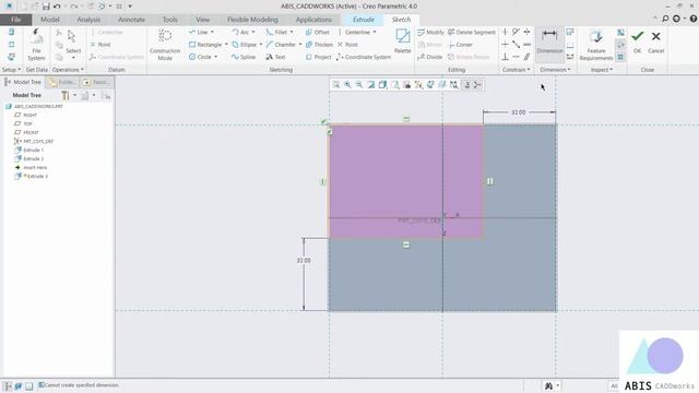 #7 Practice Design | PTC Creo Parametric | ABIS CADDworks