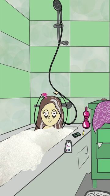 Девушки в ванной