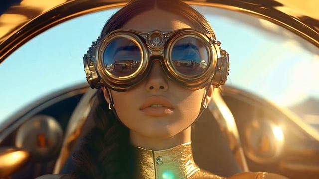 Небесный город в стиле стимпанк