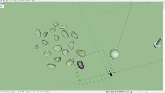 How to Use Curic Axis Tool in SketchUp - TutorialsUp