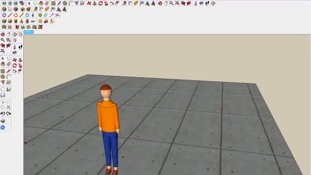 Mister Sketchup Episode 1: Mister Sketchup gets arms and a face