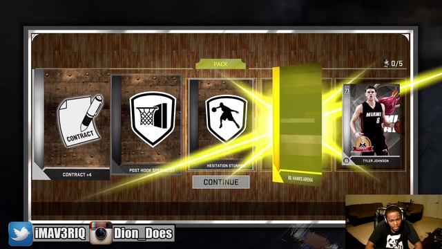 MY FIRST AMETHYST PULL!!! (Pt.3) - NBA 2K16 MyTeam Pack Opening