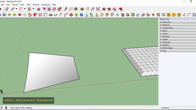 space frames in SketchUp