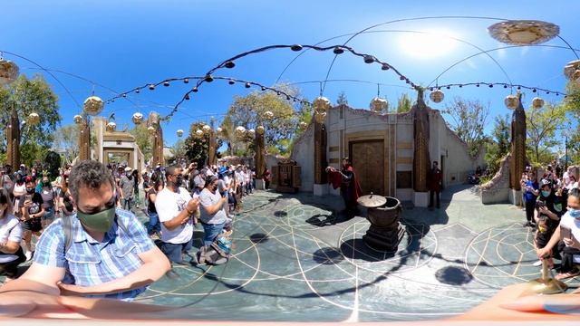 [360] NEW Doctor Strange Magic Show with Thor - Avengers Land