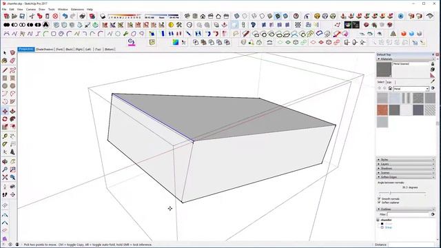 Removing Bevels in SketchUp