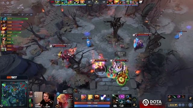 T1 vs VP Topson Invoker vs GPK 100% Magic Lina The International 2022