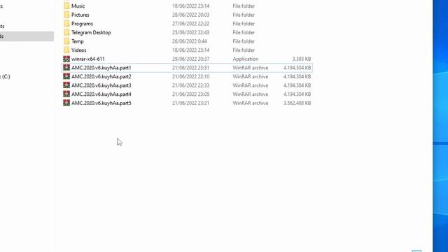 Cara menggabungkan dan extract file RAR dalam bentuk banyak part menjadi satu folder