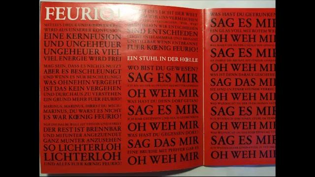 新建築倒塌 Einstuerzende Neubauten 1.Prolog 2.Feurio! 1989