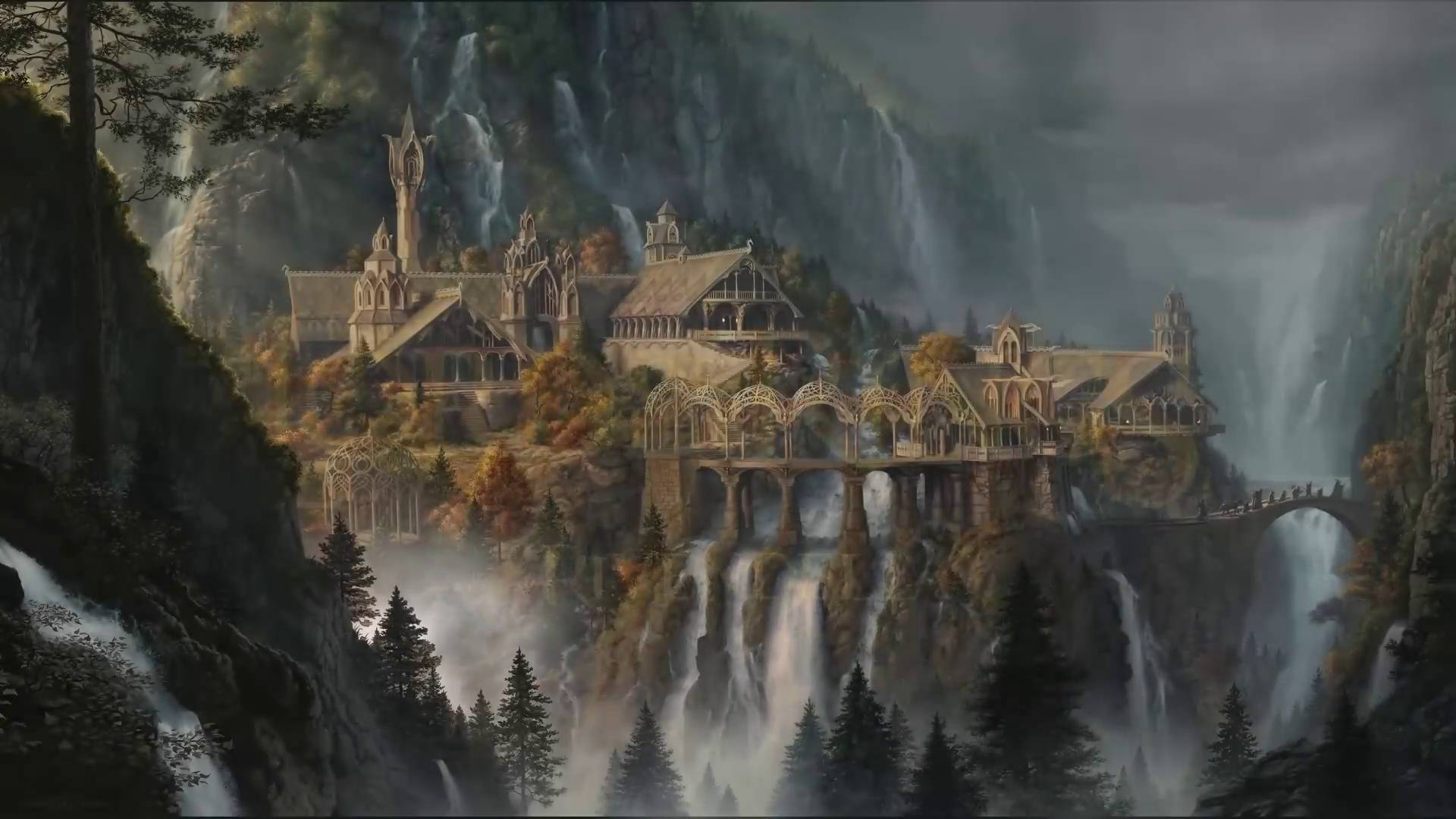 🎵 Музыка для отдыха и сна / Lord of The Rings Ambient Music / Rivendell